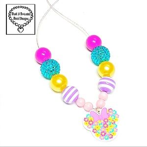 Spring Daisy Minnie Adjustable Necklace